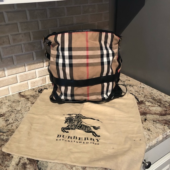 RARE BURBERRY BRIDLE BAG - Picture 3 of 11